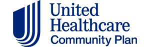 United Healthcare Community plan logo, representing community-focused healthcare and support services.