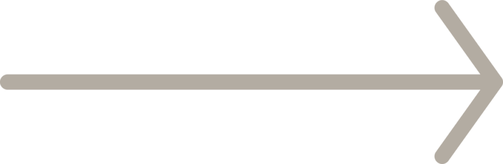 thin grey arrow pointing in one direction